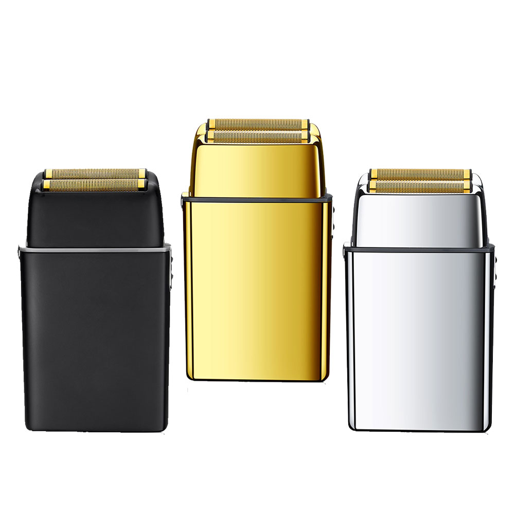Mens Grooming Kit Bag - Metal USB Rechargeable Metal Body Portable