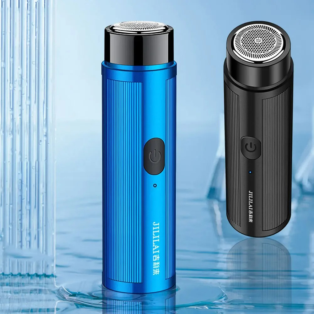 Men'S Grooming Essentials - Mini Electric Shaver Rechargeable Portable Razor
