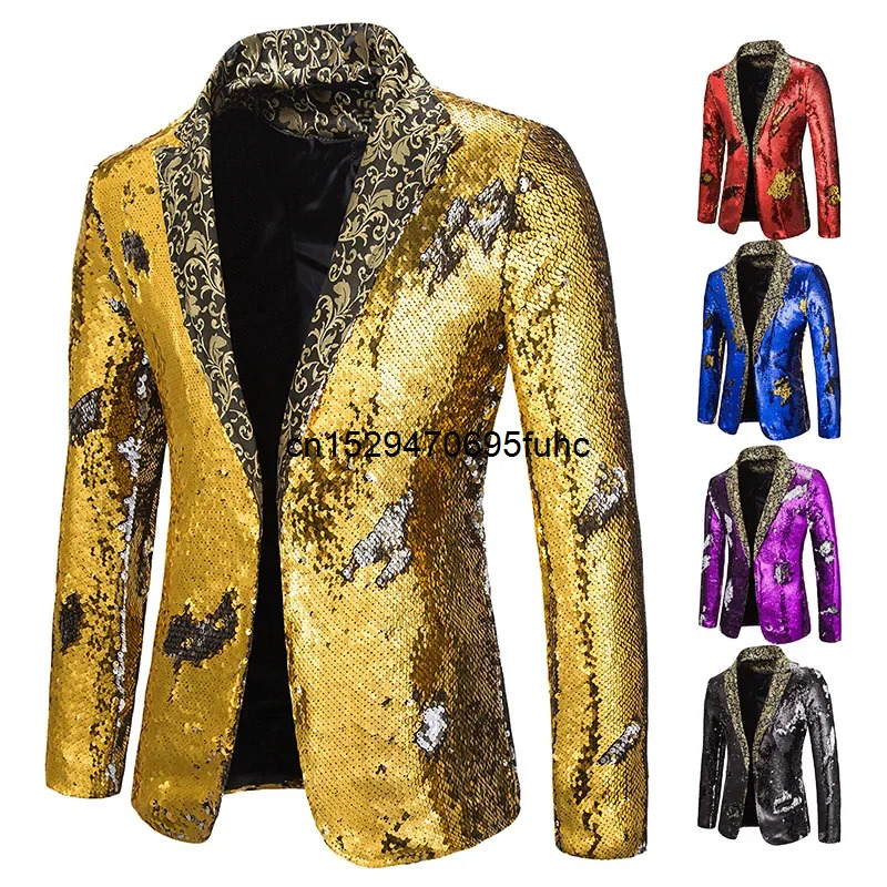 2025 aaa Blazer Shiny Sequin S - Men'S Grooming Club recension och pris