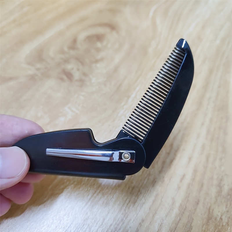 1pc Folding Beard Comb Mustach - Men'S Grooming Essentials recension och pris