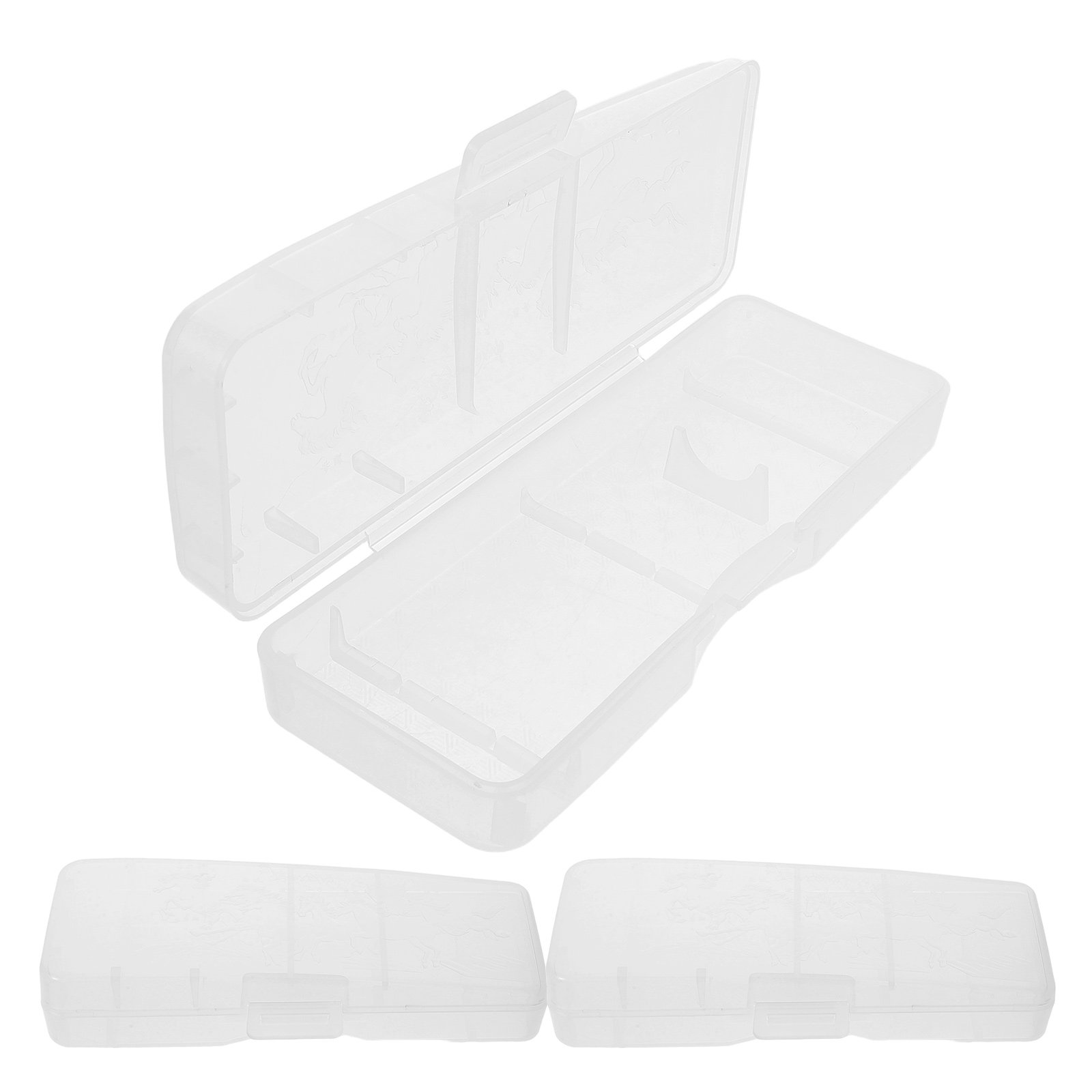 3Pcs Clear Plastic Razor Stora - Men'S Grooming Essentials recension och pris