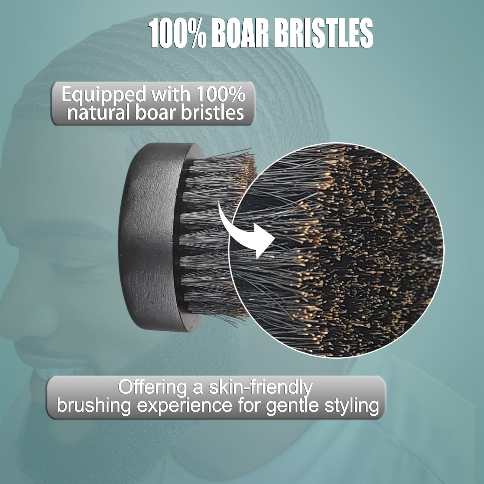 Round Beard Brush for Men – 10 - Men'S Grooming Essentials recension och pris