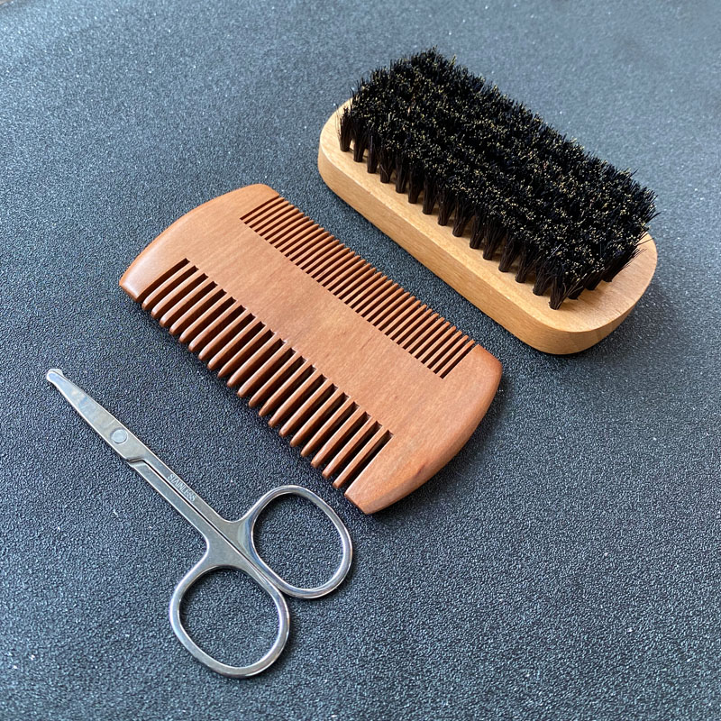 Men's Beard Grooming Set, Bear - Mens Grooming Kit Bag recension och pris