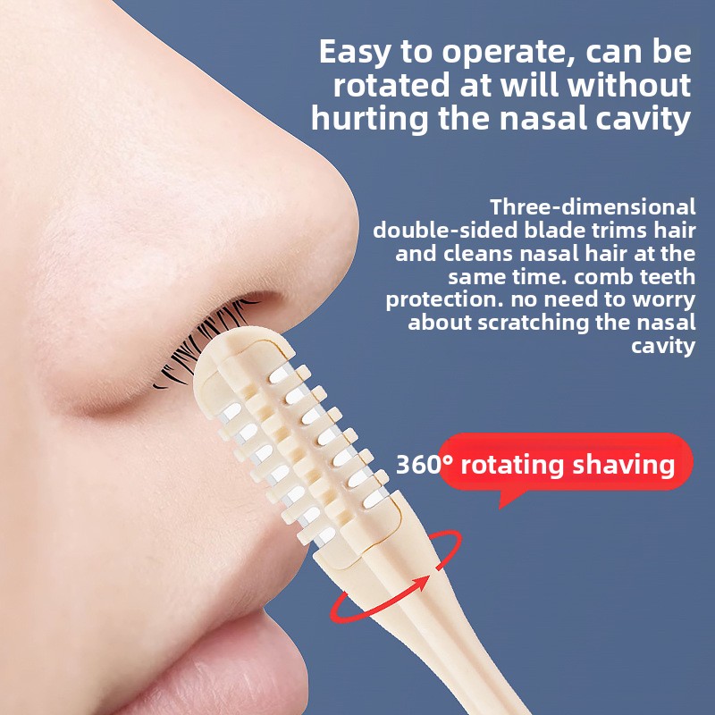 Nose Hair Trimmer Clipper For  - Mens Grooming Kit Bag recension och pris