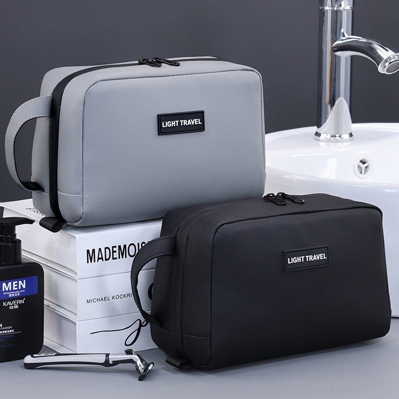 Waterproof Handheld Makeup Bag - Mens Grooming Kit Bag recension och pris