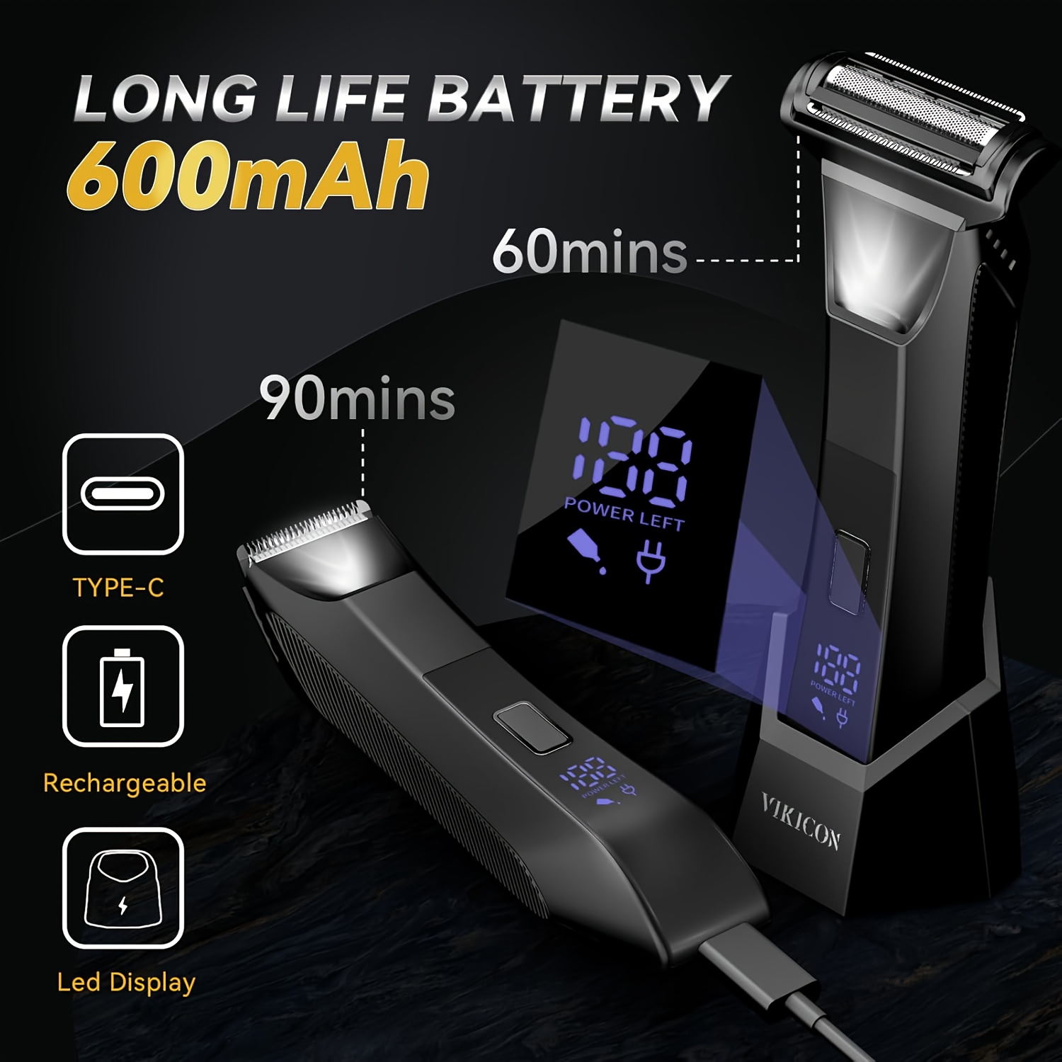 Mijia Youpin 2 in 1 Electric H - Mens Grooming Travel Kit recension och pris