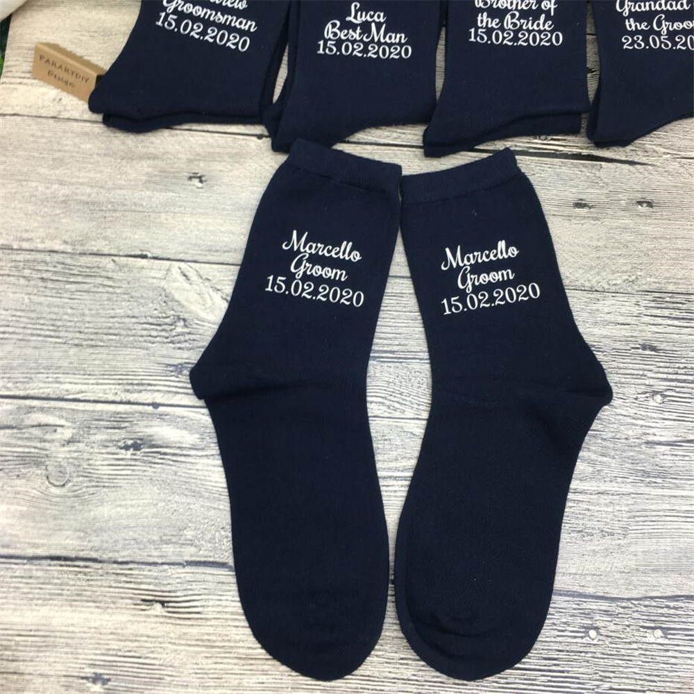 Groomsmen Socks for Wedding, D - Men'S Grooming House recension och pris