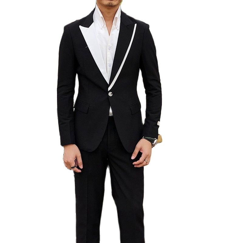 Casual Men Suits With Black Pa - Men'S Grooming Club recension och pris