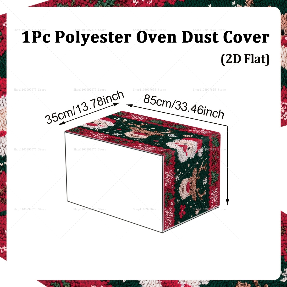 Christmas Microwave Oven Cover - Men'S Grooming House recension och pris