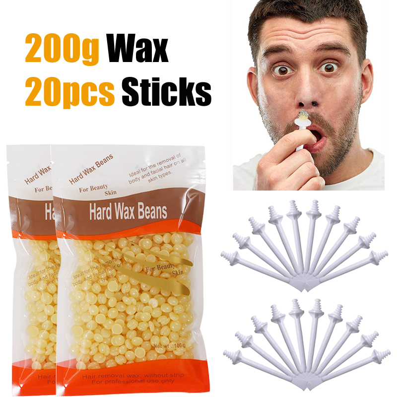 Wax bean Painless Nose Hair Wa - Mens Grooming Kit Bag recension och pris