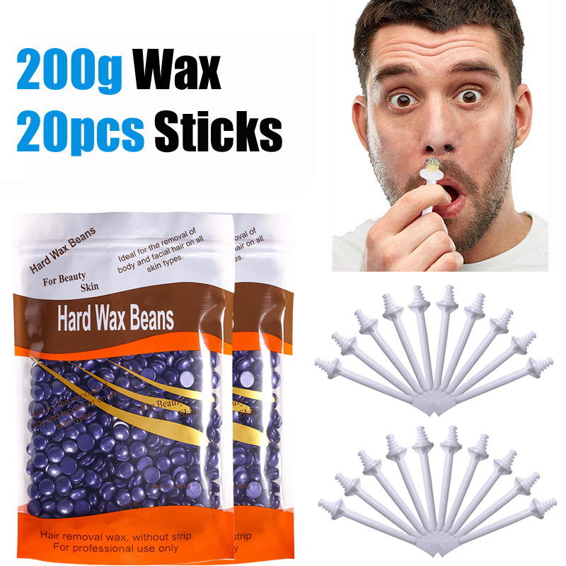 Wax bean Painless Nose Hair Wa - Mens Grooming Kit Bag recension och pris