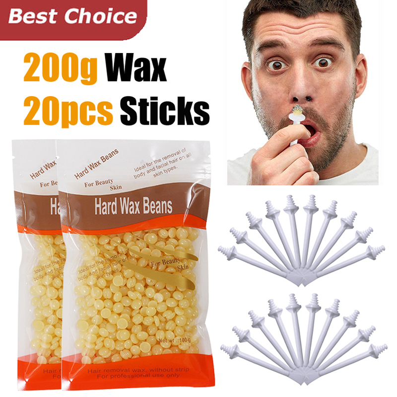 Portable Nasal Wax Kit 50g-500 - Mens Grooming Kit Bag recension och pris