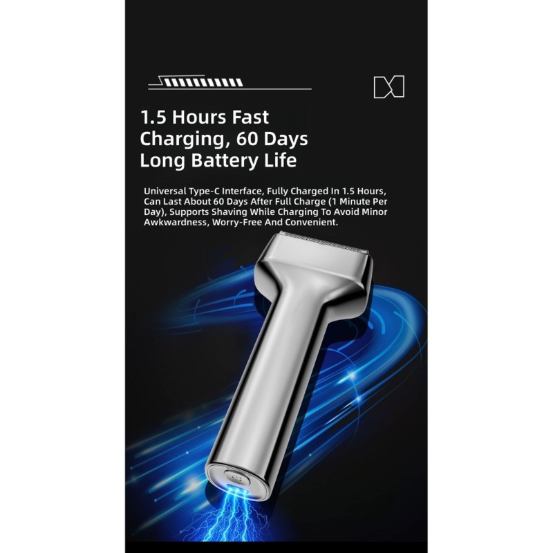 AT28-USB Rechargeable Wet/Dry  - Mens Grooming Travel Kit recension och pris