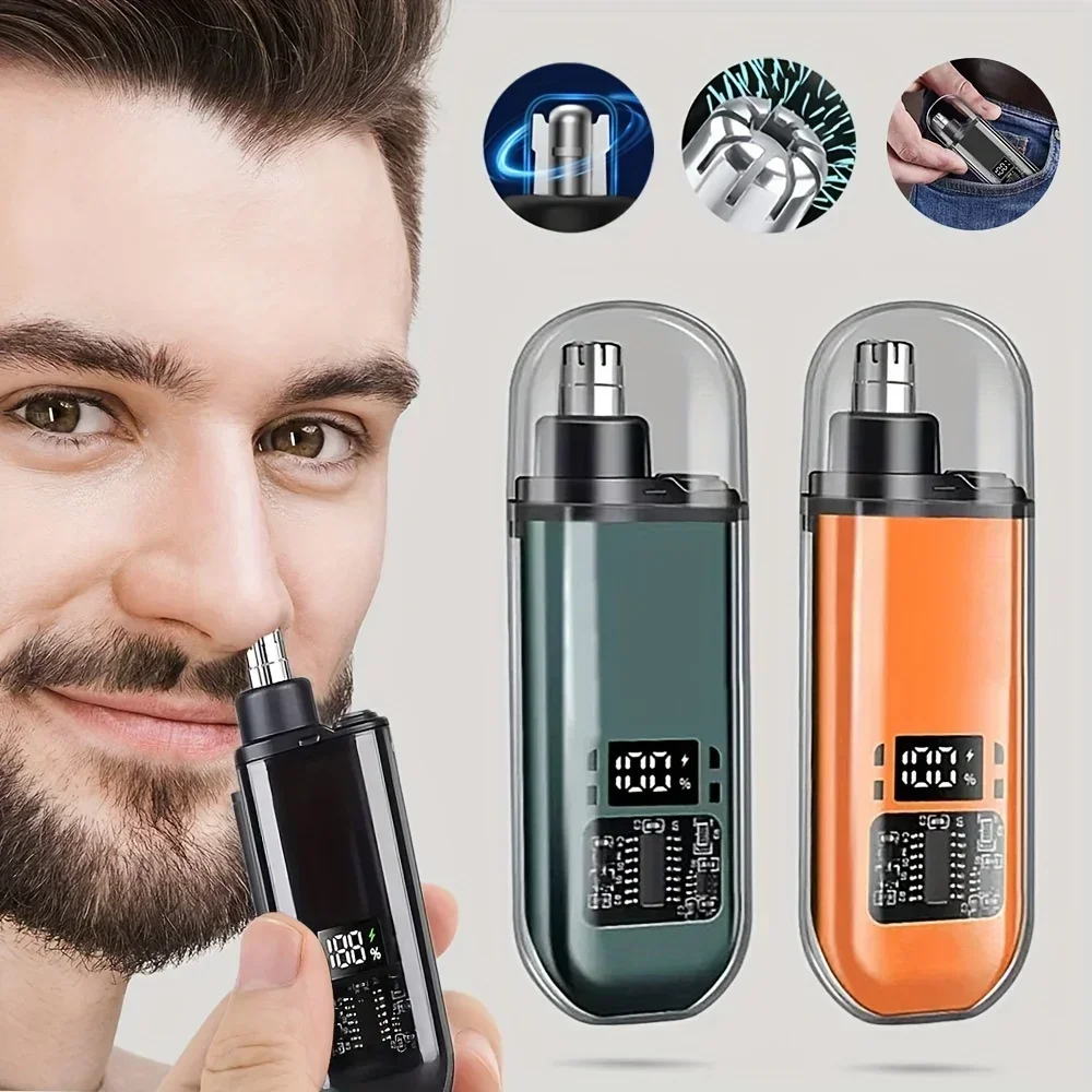 USB C Rechargeable Nose Ear Ha - Mens Grooming Kit Bag recension och pris