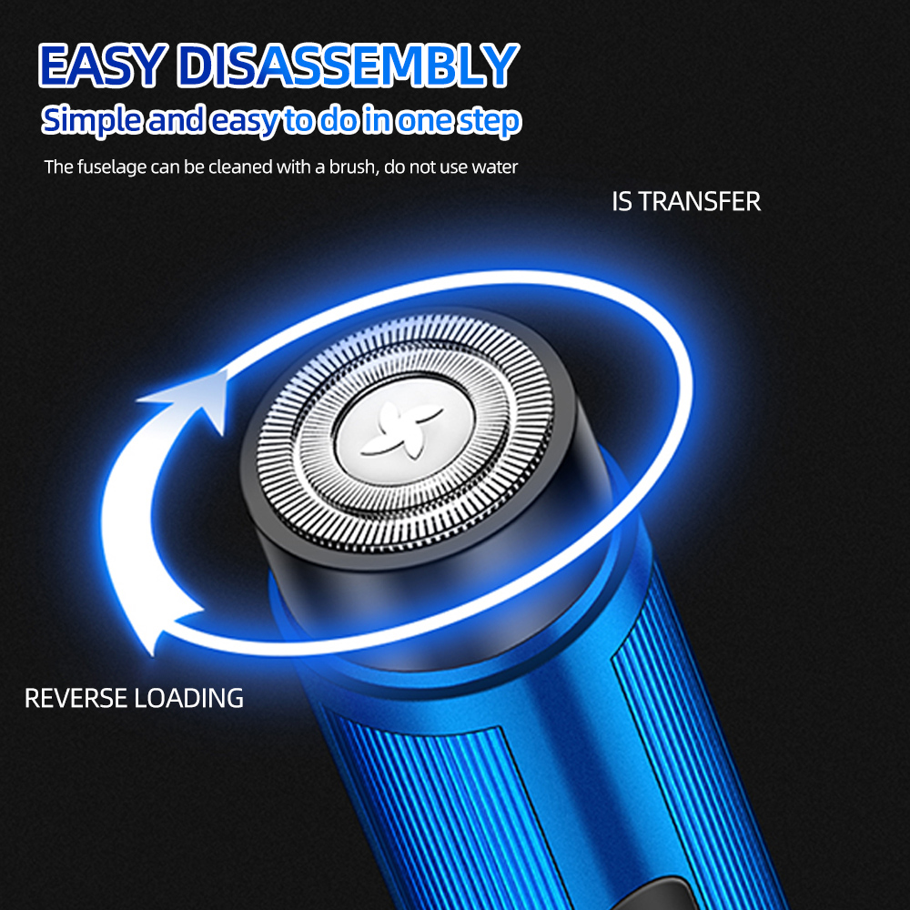 Mini Electric Shaver Rechargea - Men'S Grooming Essentials recension och pris